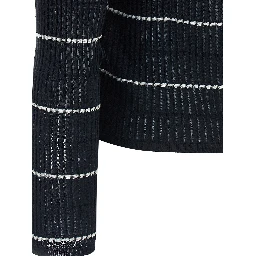 Blue Silk Cardigan