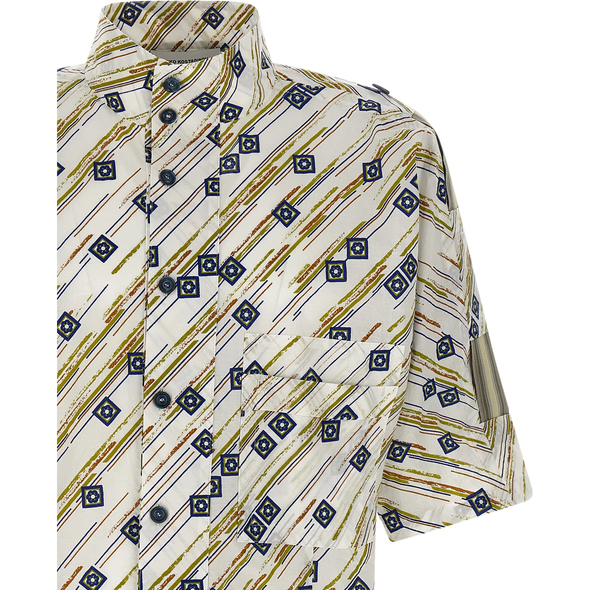 Multicolor Cotton Blouse