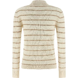 Beige Cashmere Polo Shirt