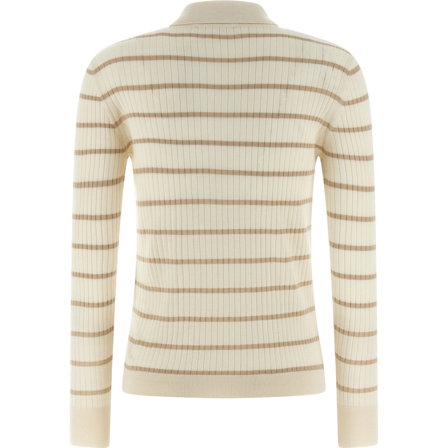Beige Cashmere Polo Shirt