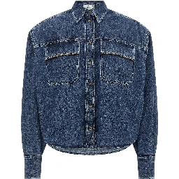 Blue Cotton Blouse