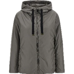 Gray Polyester Jacket