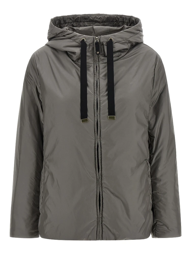 Gray Polyester Jacket