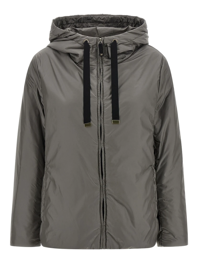 Gray Polyester Jacket