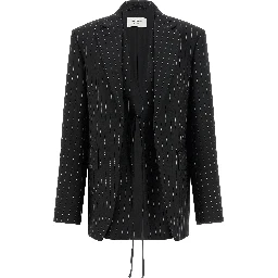 Black Wool Blazer