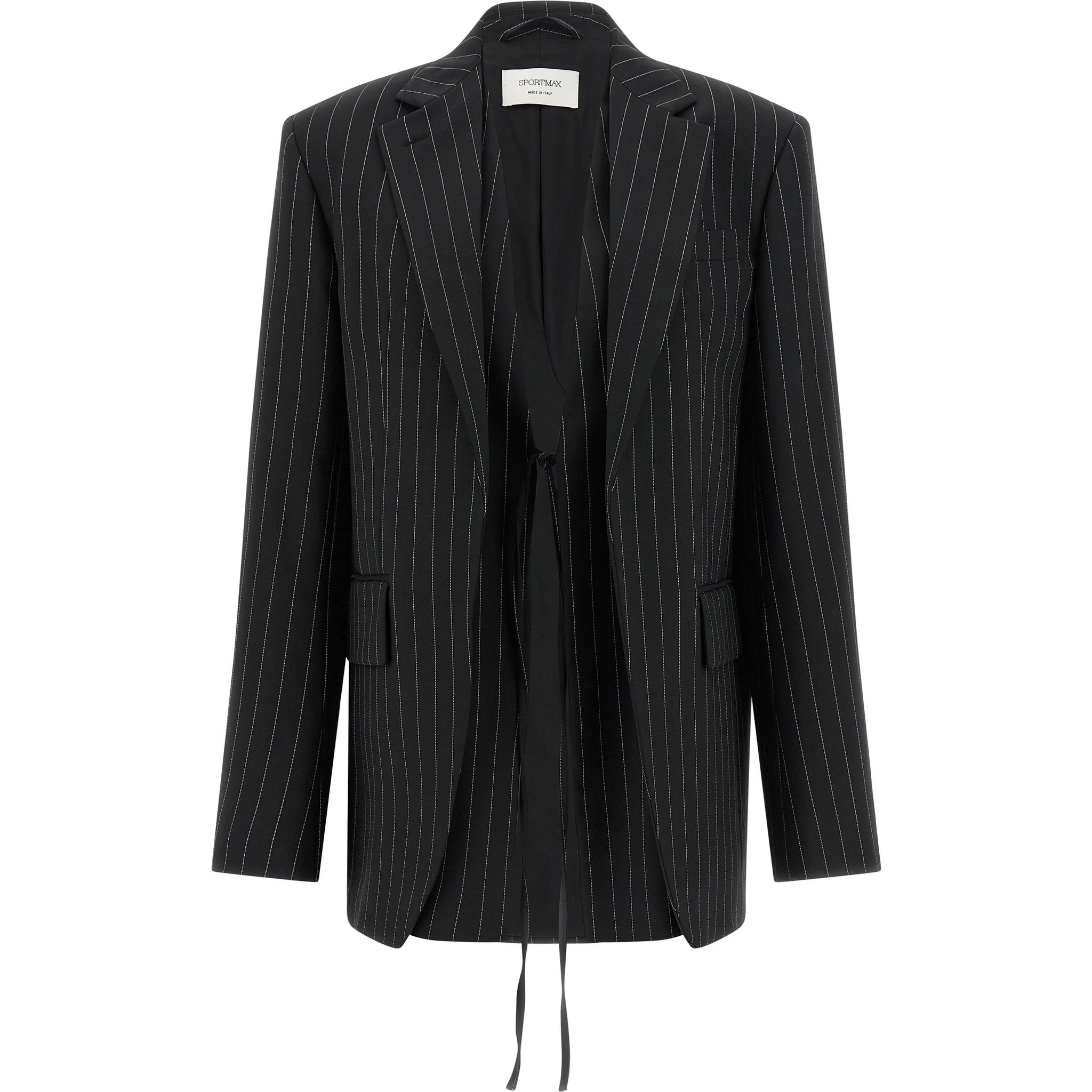 Black Wool Blazer