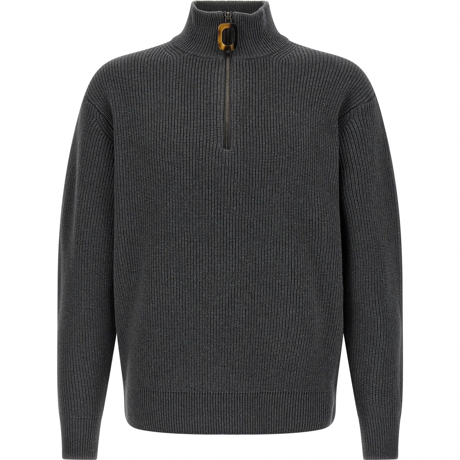 Gray Wool Cardigan
