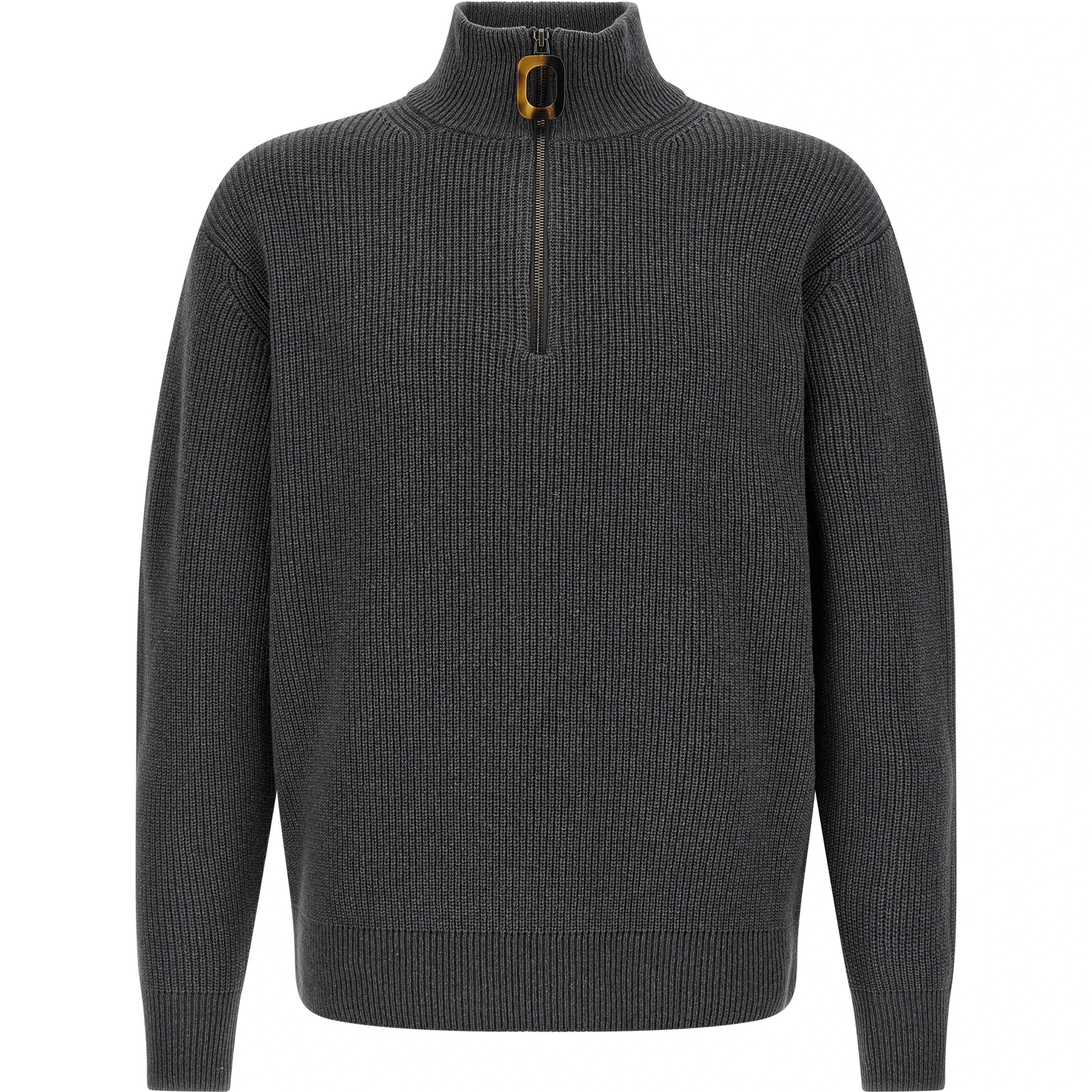 Gray Wool Cardigan
