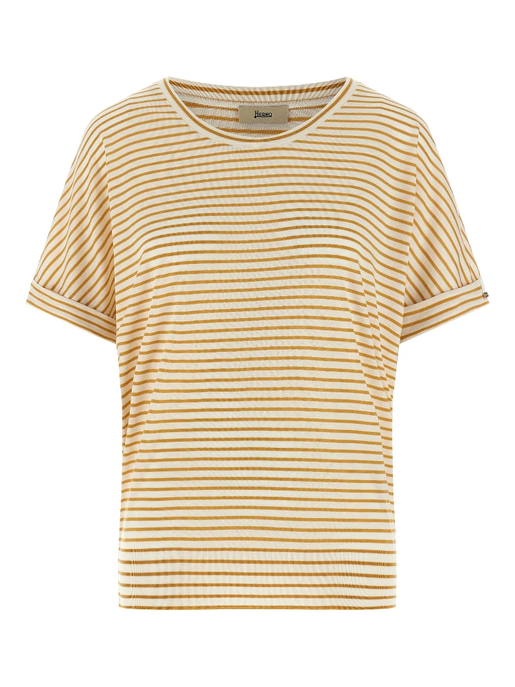 Bicolor Lyocell T-Shirt