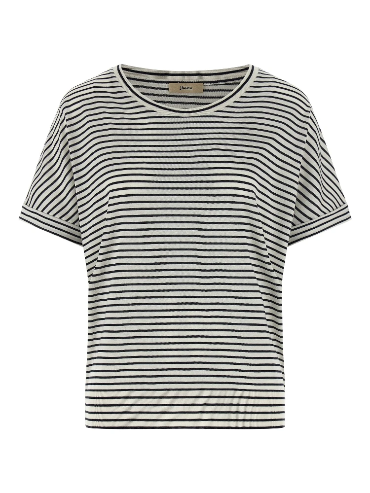 Blue Lyocell T-Shirt