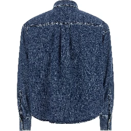 Blue Cotton Blouse