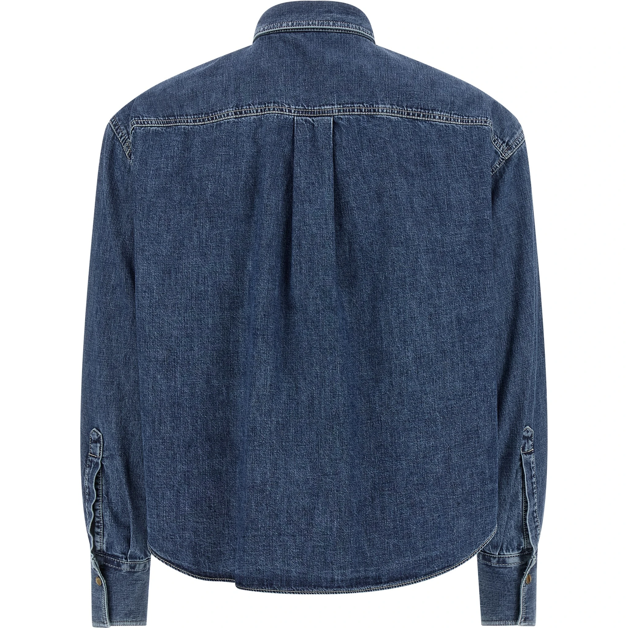 Blue Cotton Blouse