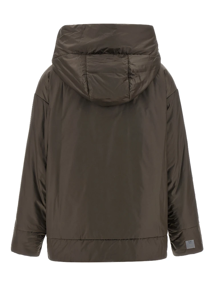 Brown Polyester Shell Jacket alternative