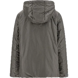 Gray Polyester Jacket
