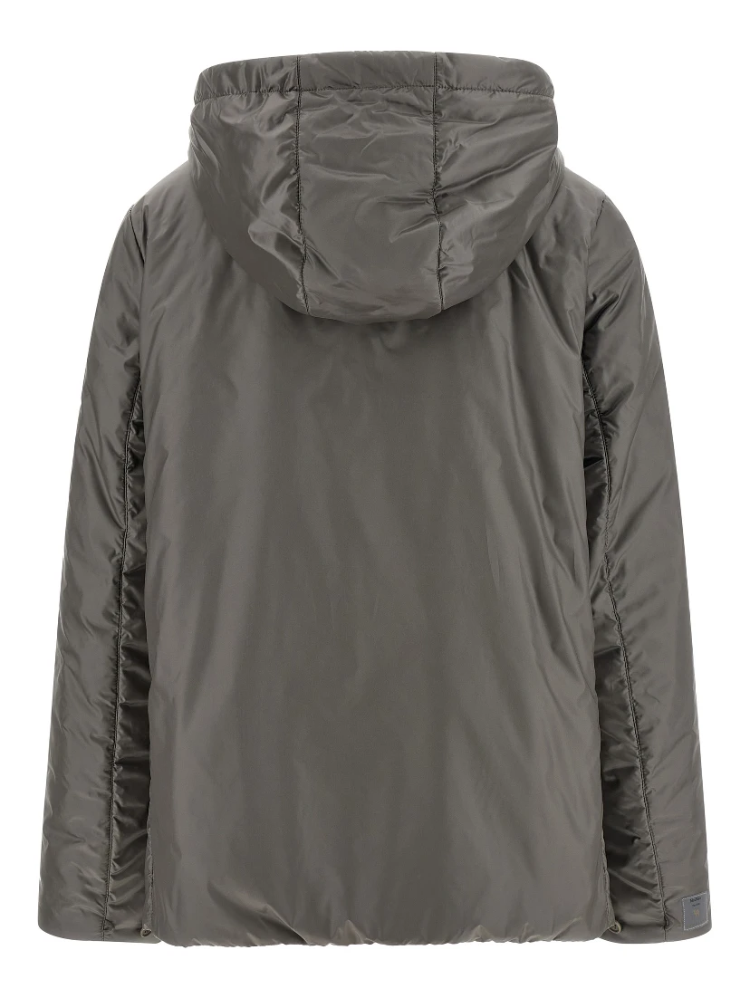 Gray Polyester Jacket