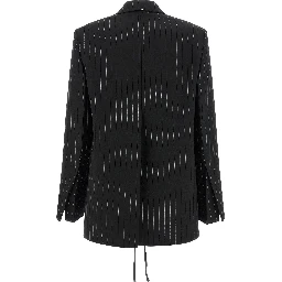 Black Wool Blazer