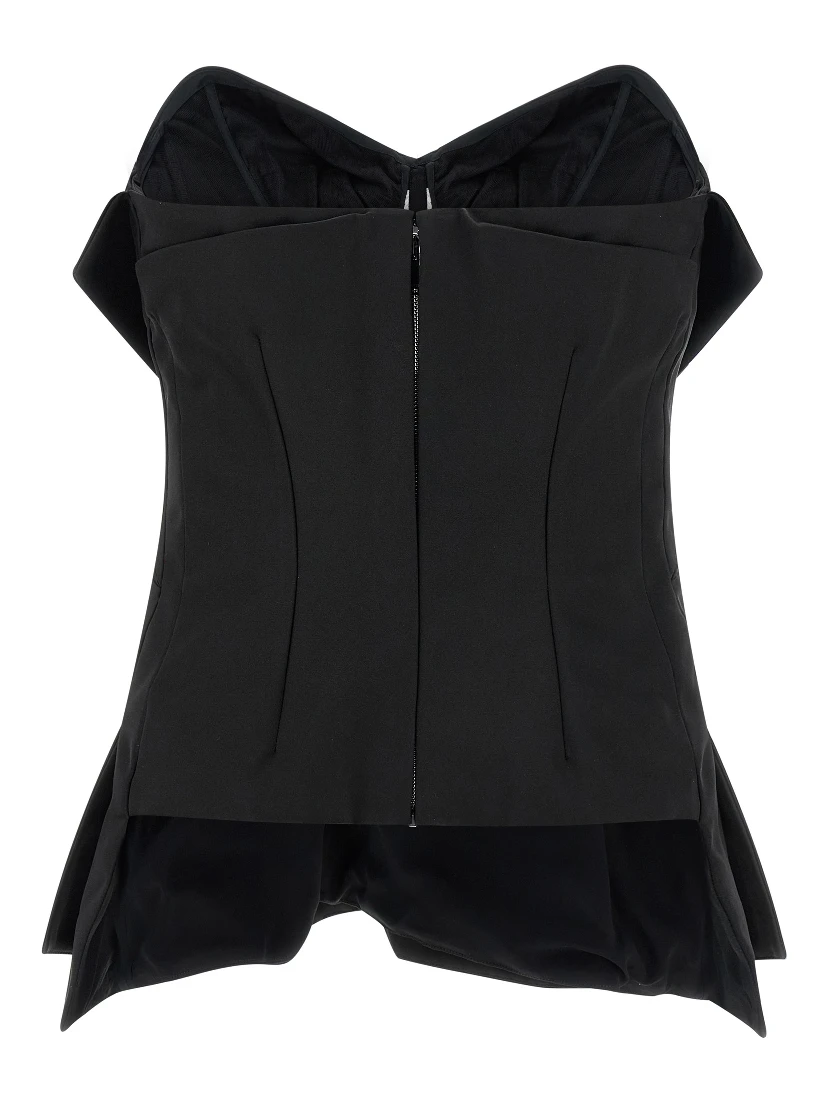 Black Polyester Tank Tops