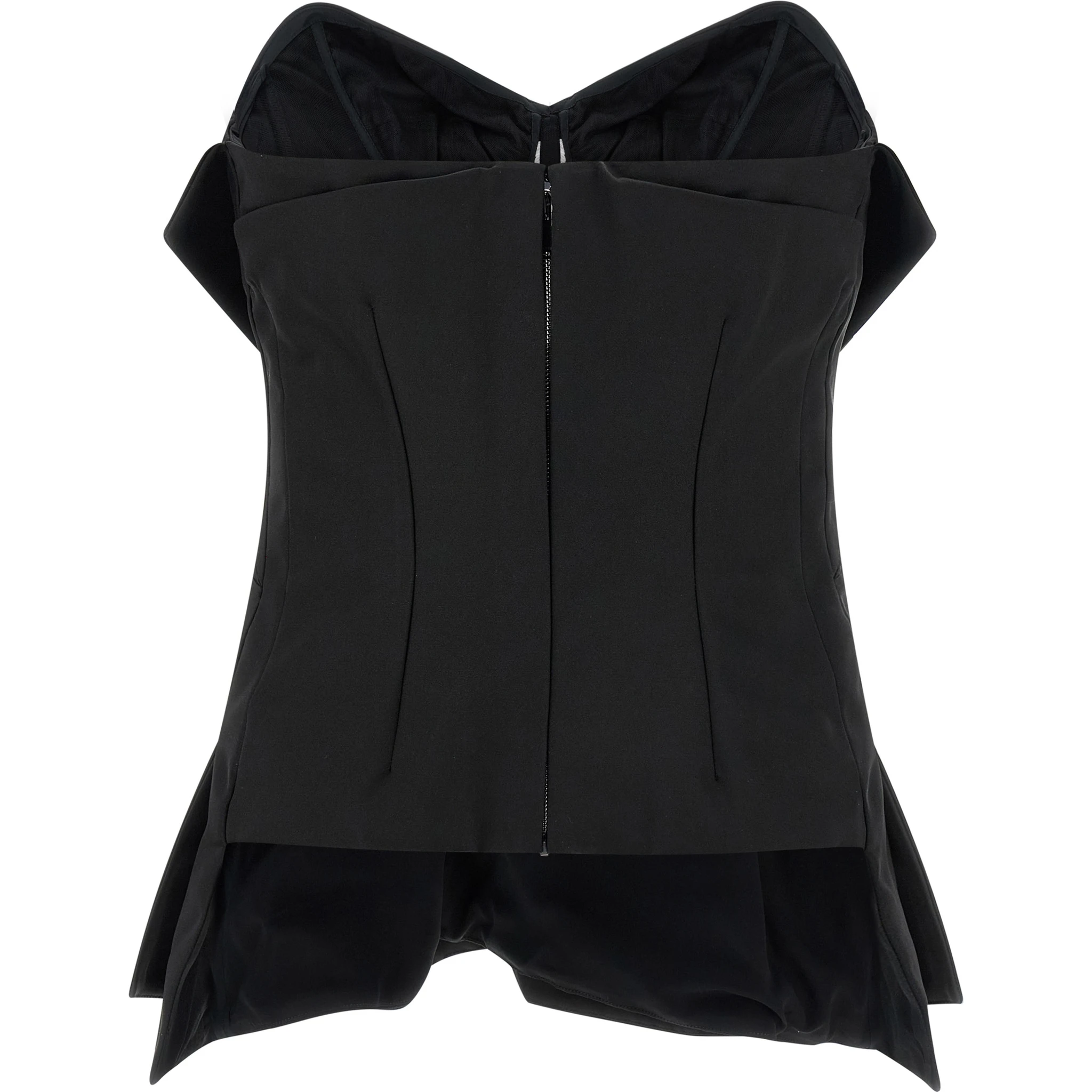 Black Polyester Tank Tops