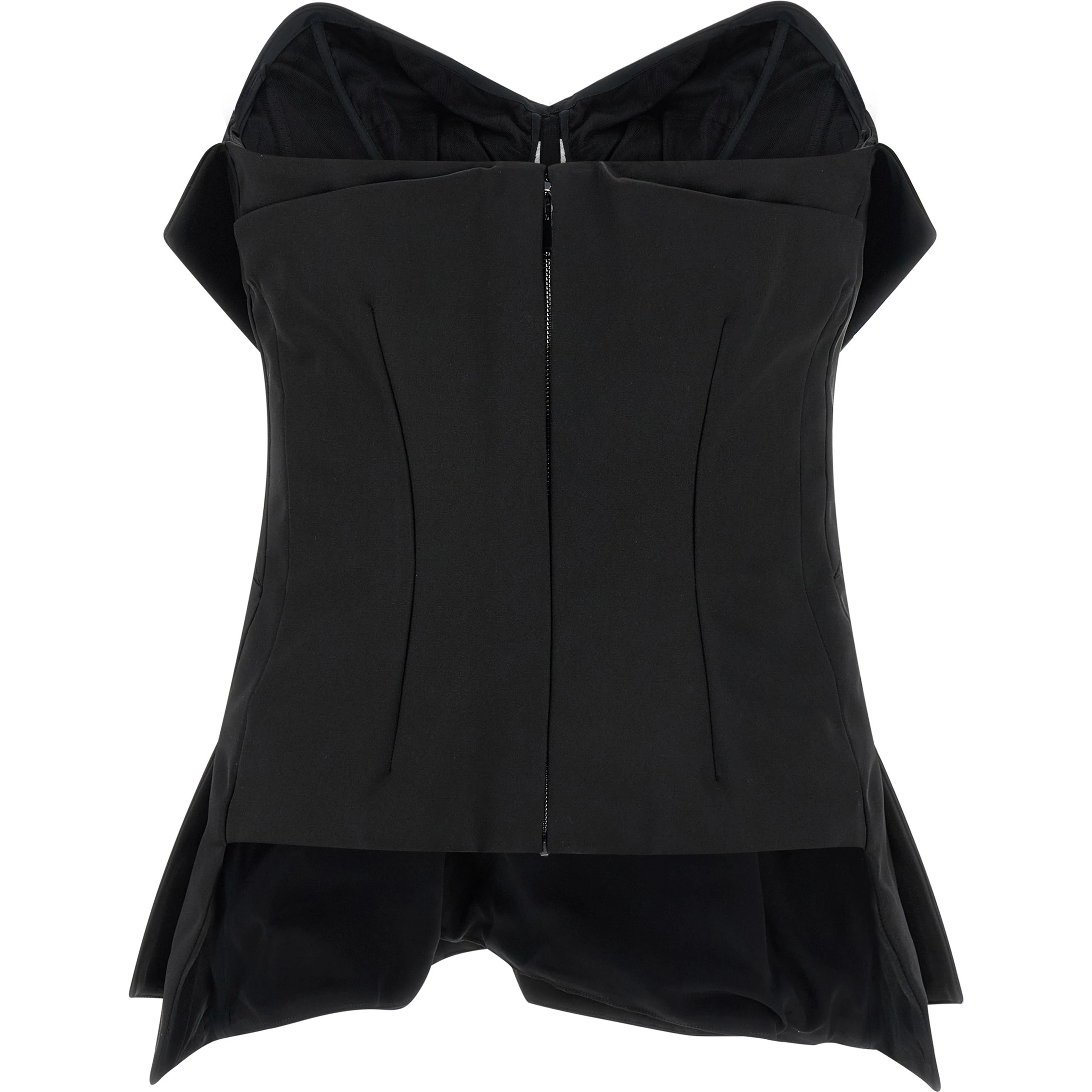 Black Polyester Tank Tops
