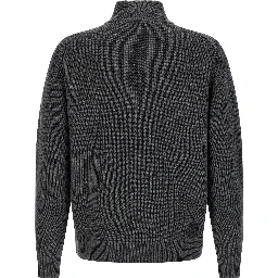 Gray Wool Cardigan