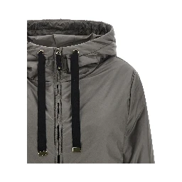 Gray Polyester Jacket