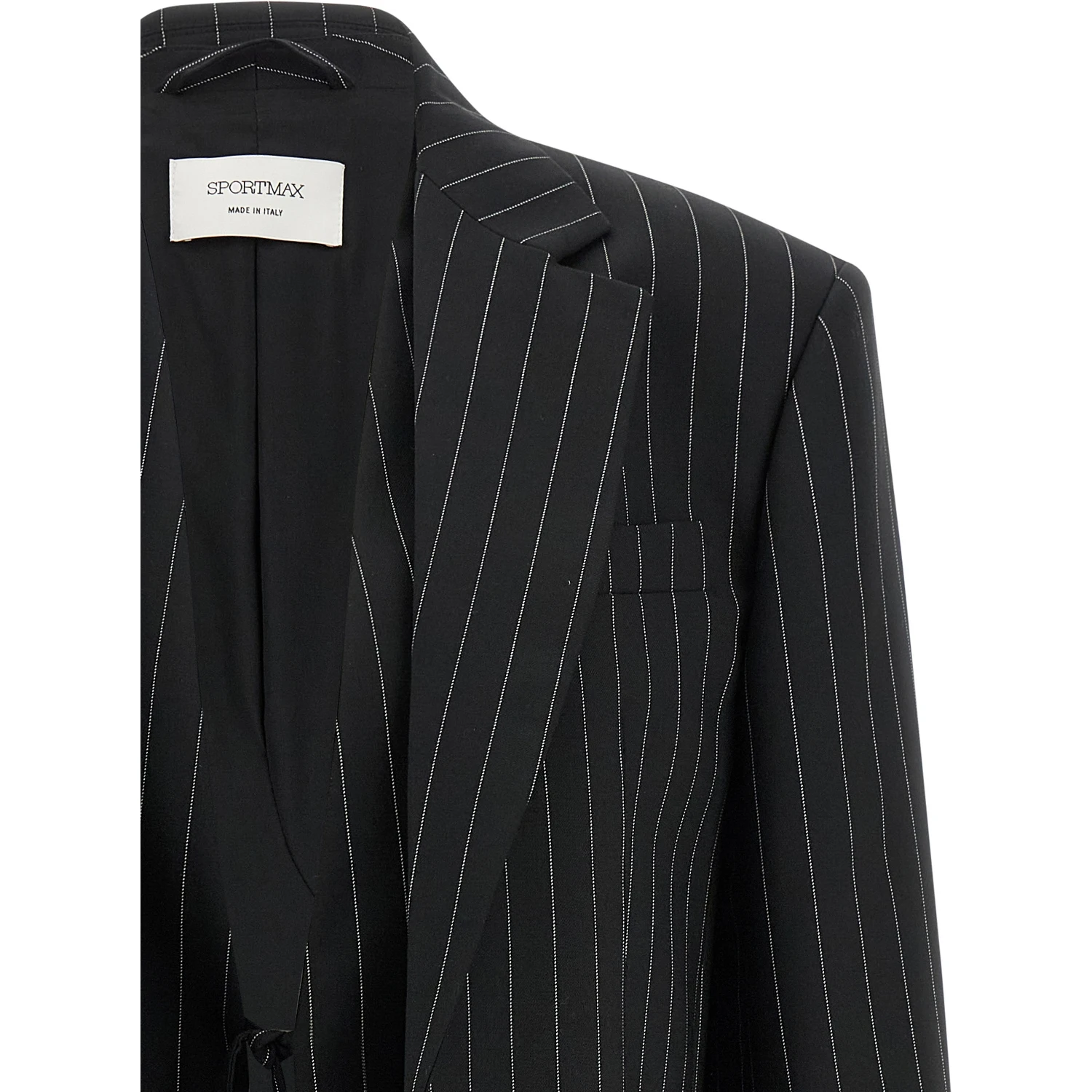 Black Wool Blazer