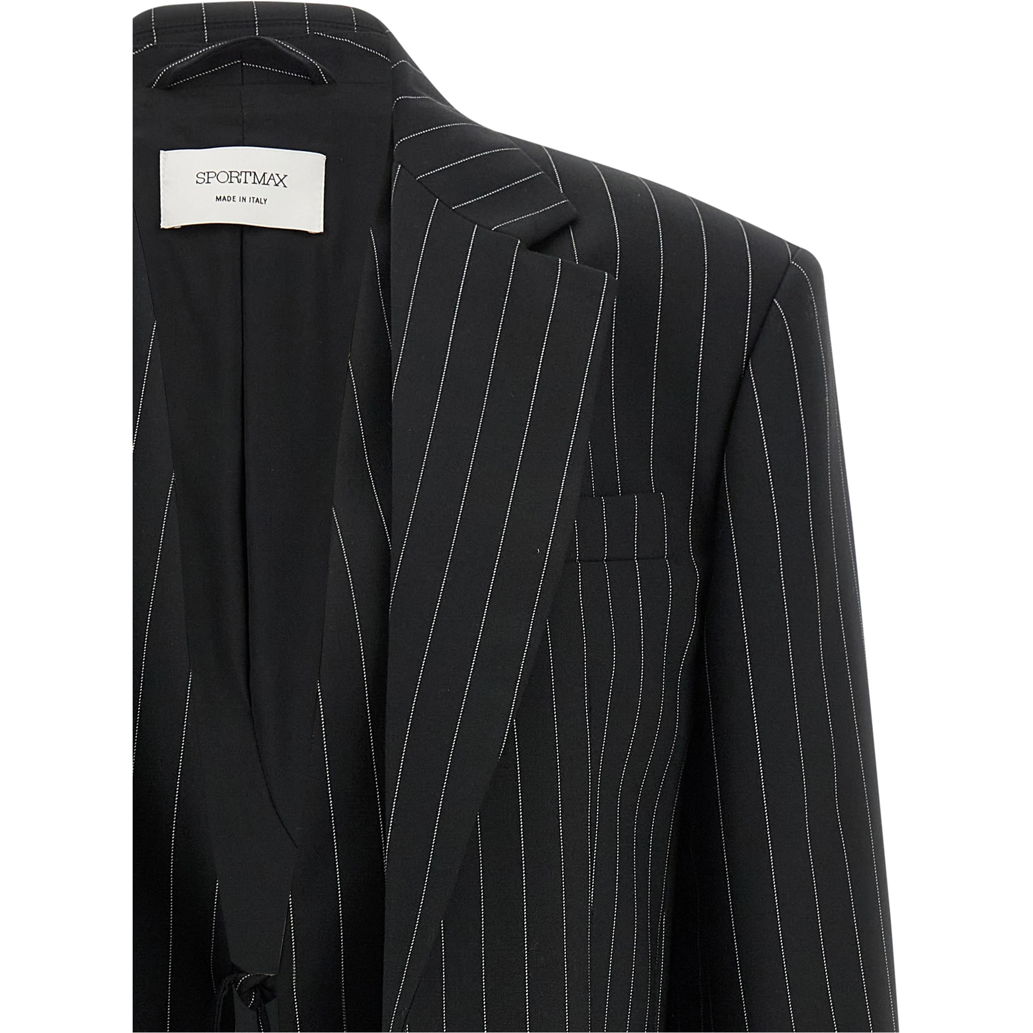 Black Wool Blazer