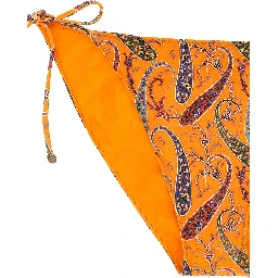 Orange Polyamide Bikini