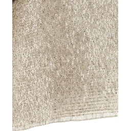 Beige Silk T-Shirt