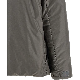 Gray Polyester Jacket