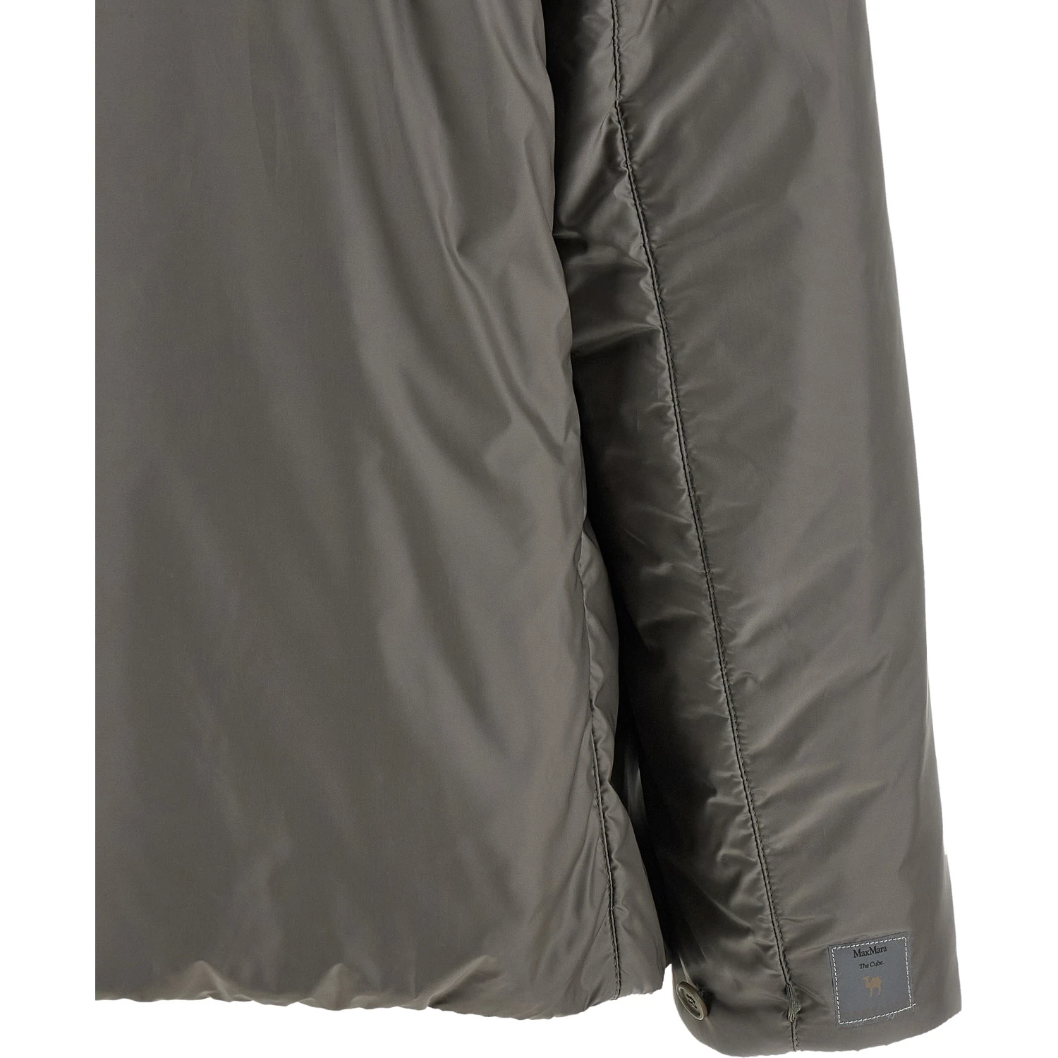 Gray Polyester Jacket