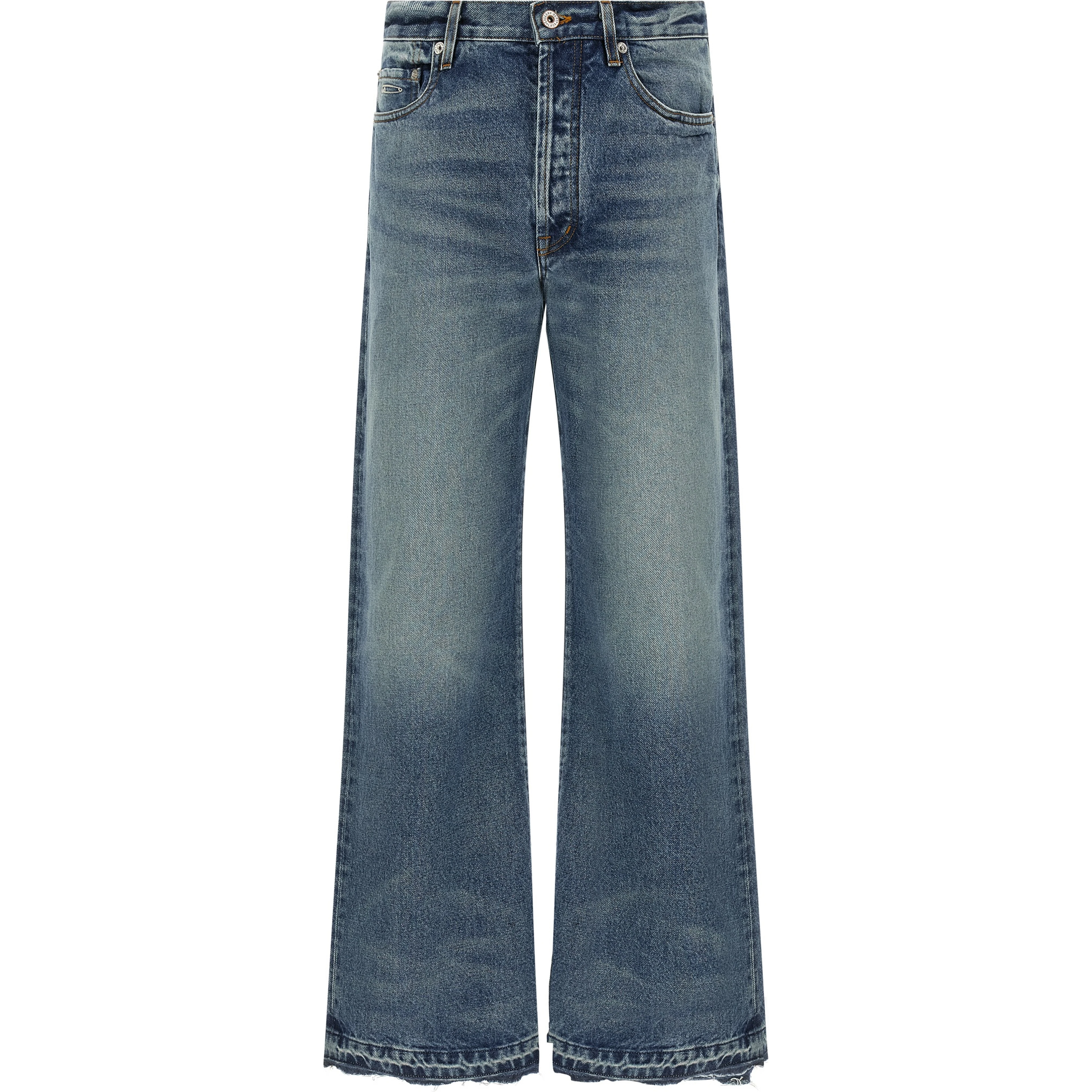 Blue Cotton Jeans Denim