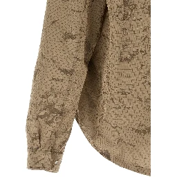Beige Polyamide Blouse