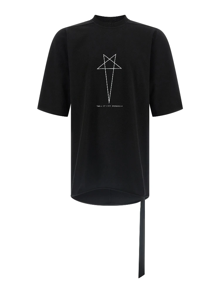 Black Cotton T-Shirt
