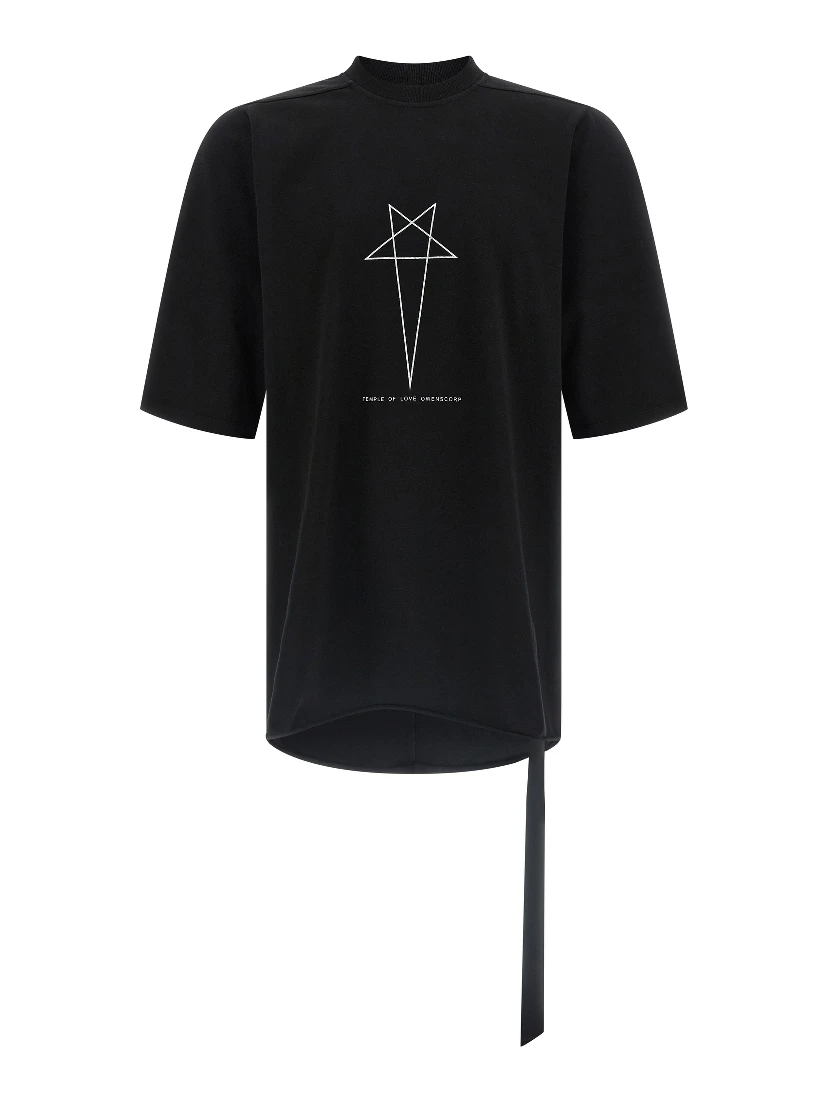 Black Cotton T-Shirt