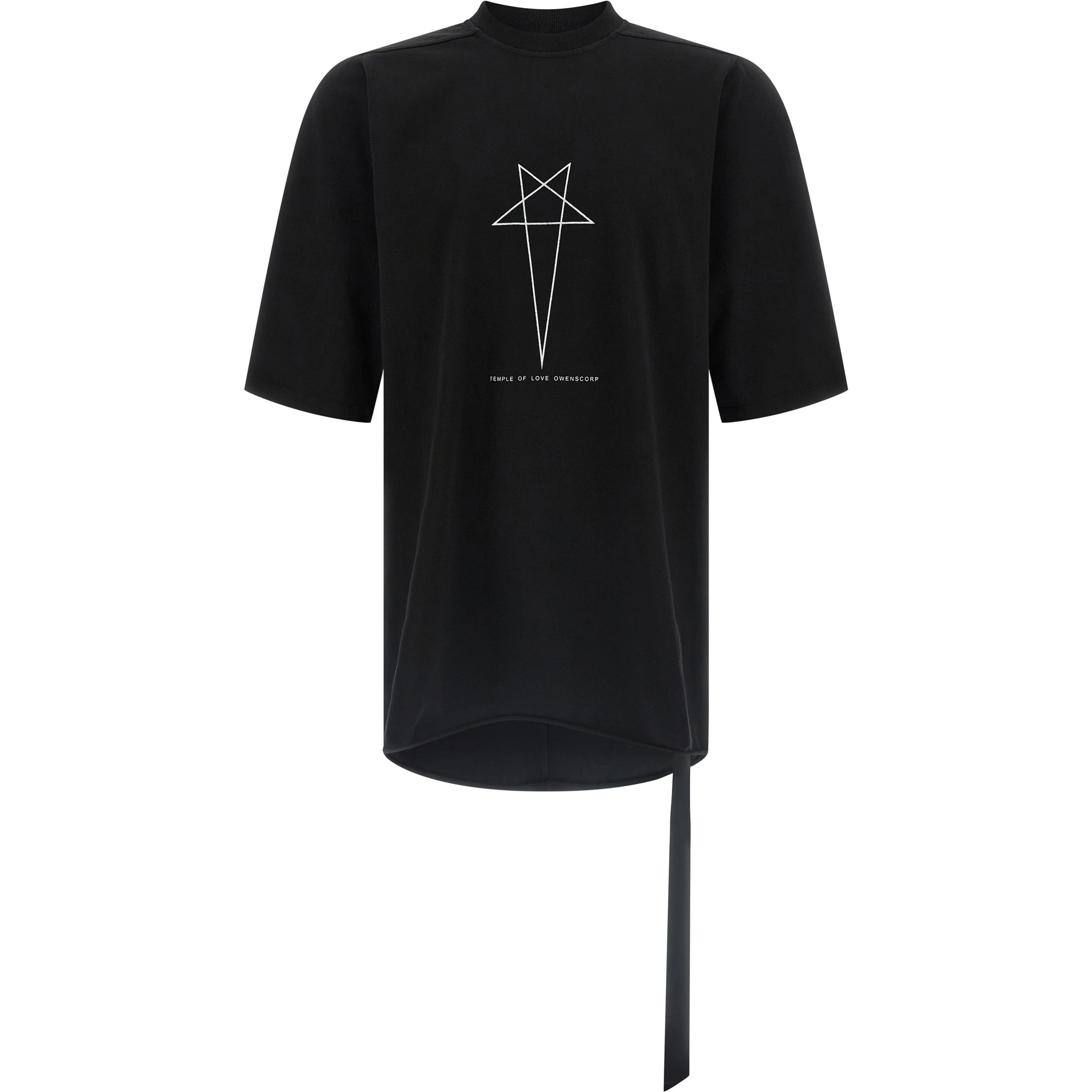 Black Cotton T-Shirt