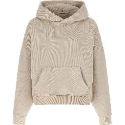 Beige Cotton Sweatshirt