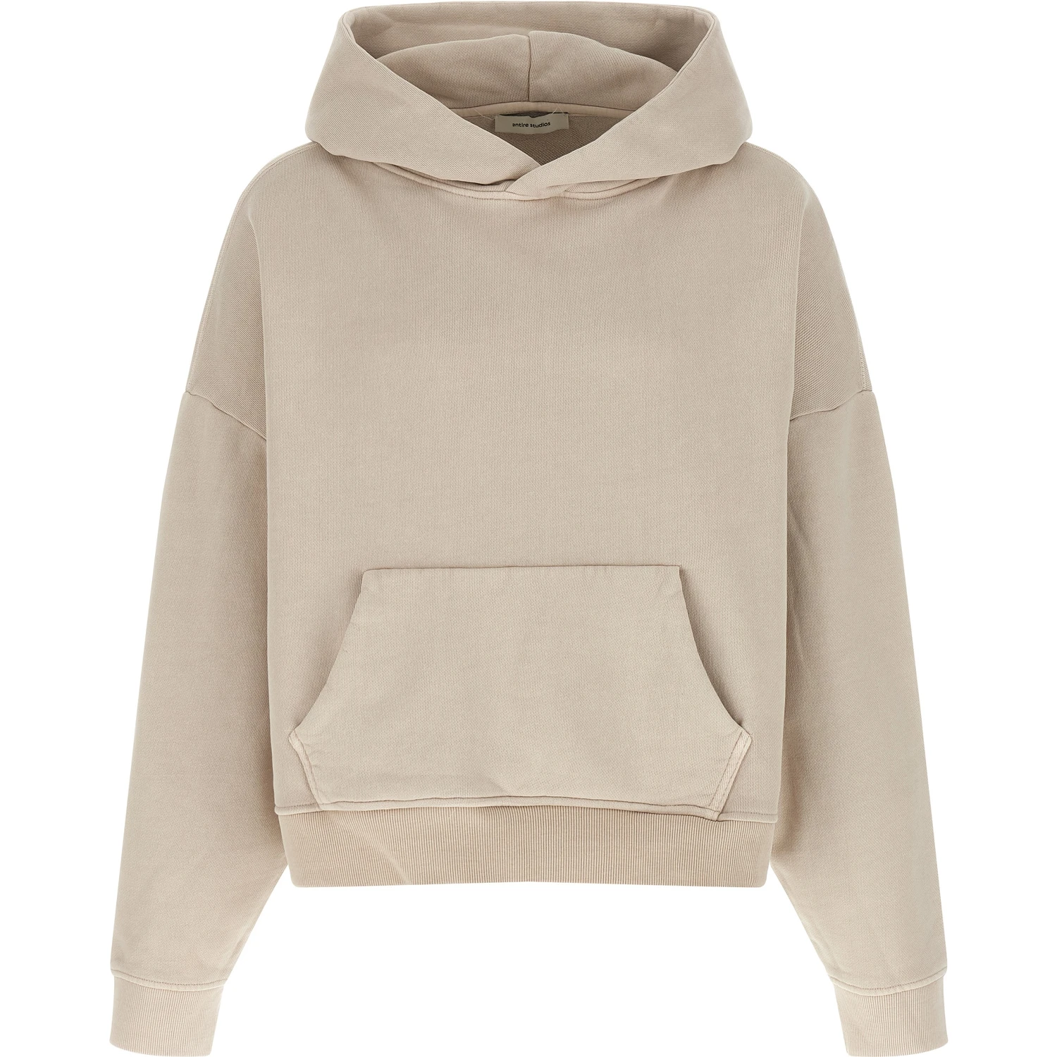 Beige Cotton Sweatshirt