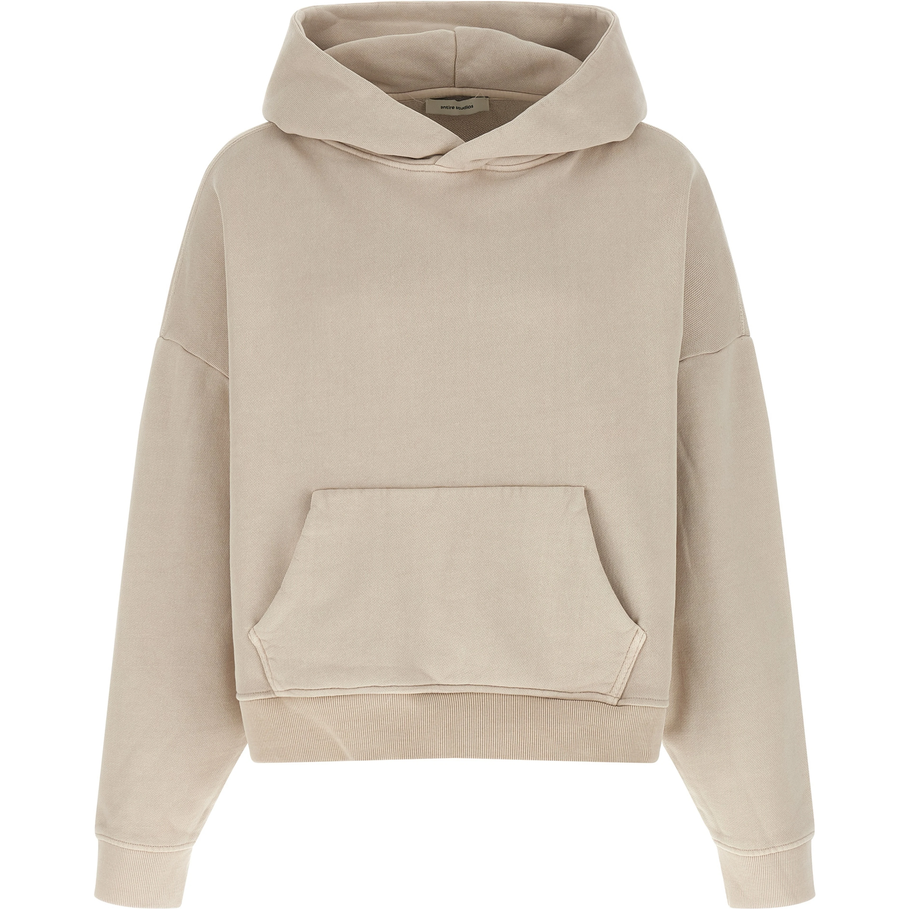 Beige Cotton Sweatshirt