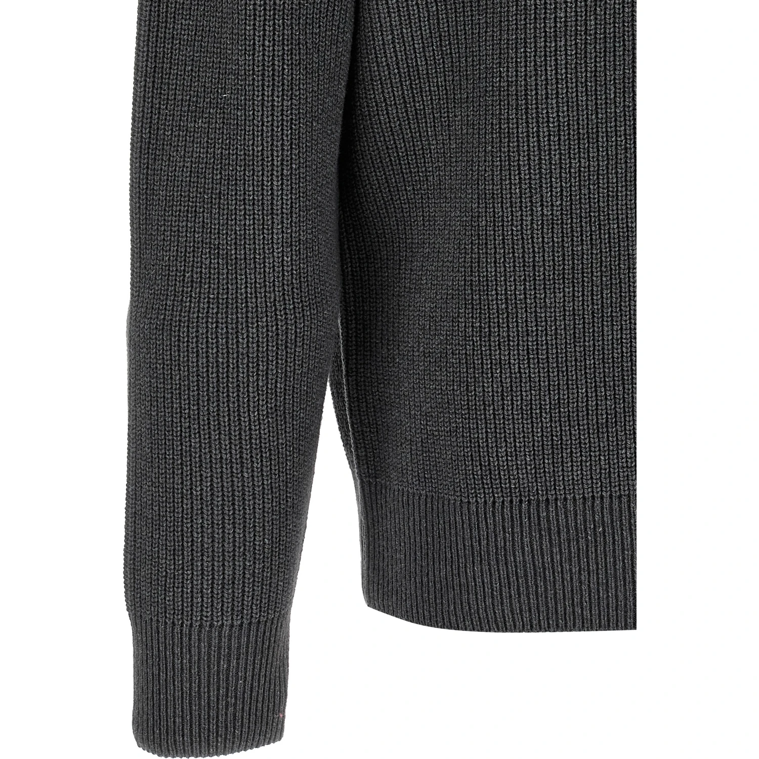 Gray Wool Cardigan