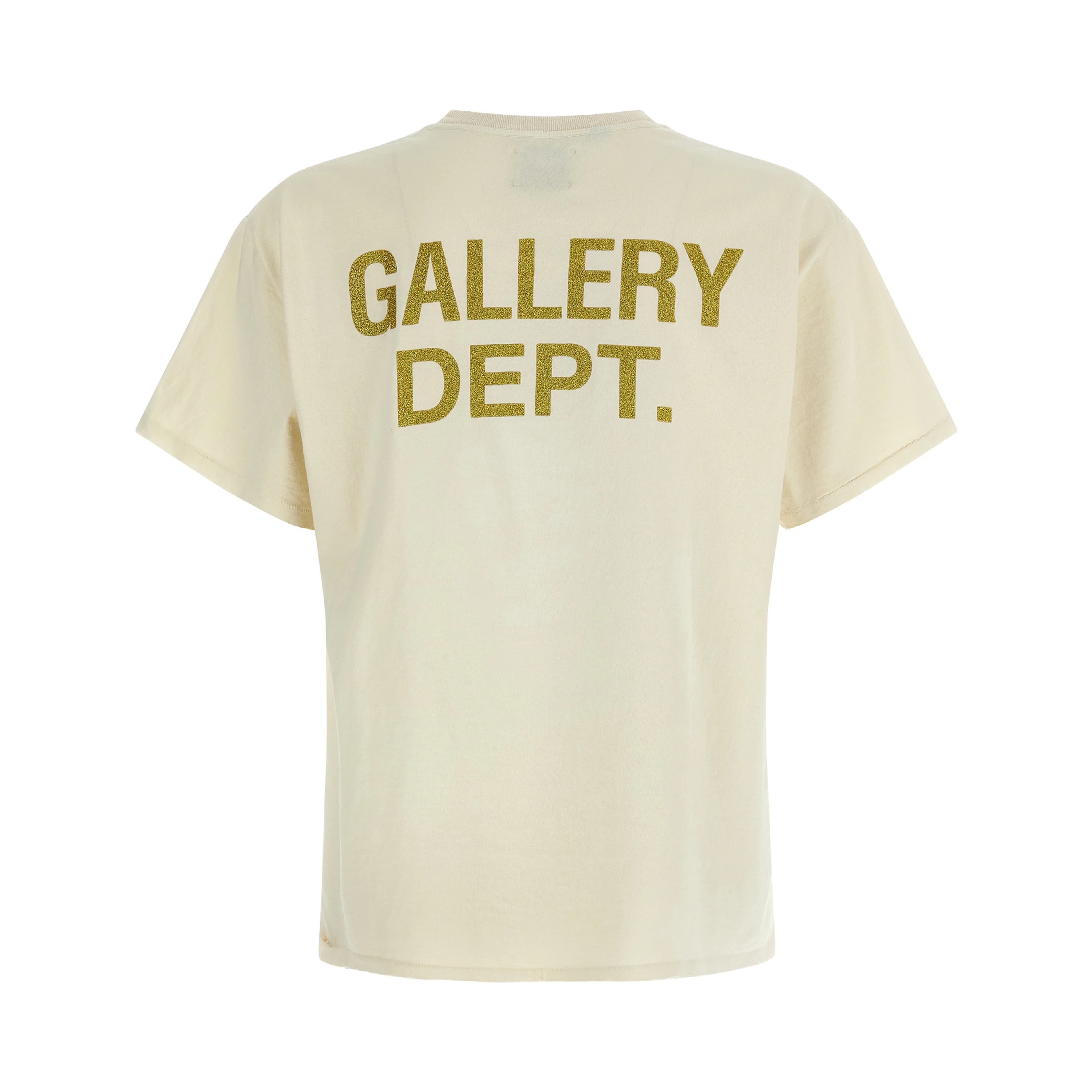 Beige Cotton T-Shirt