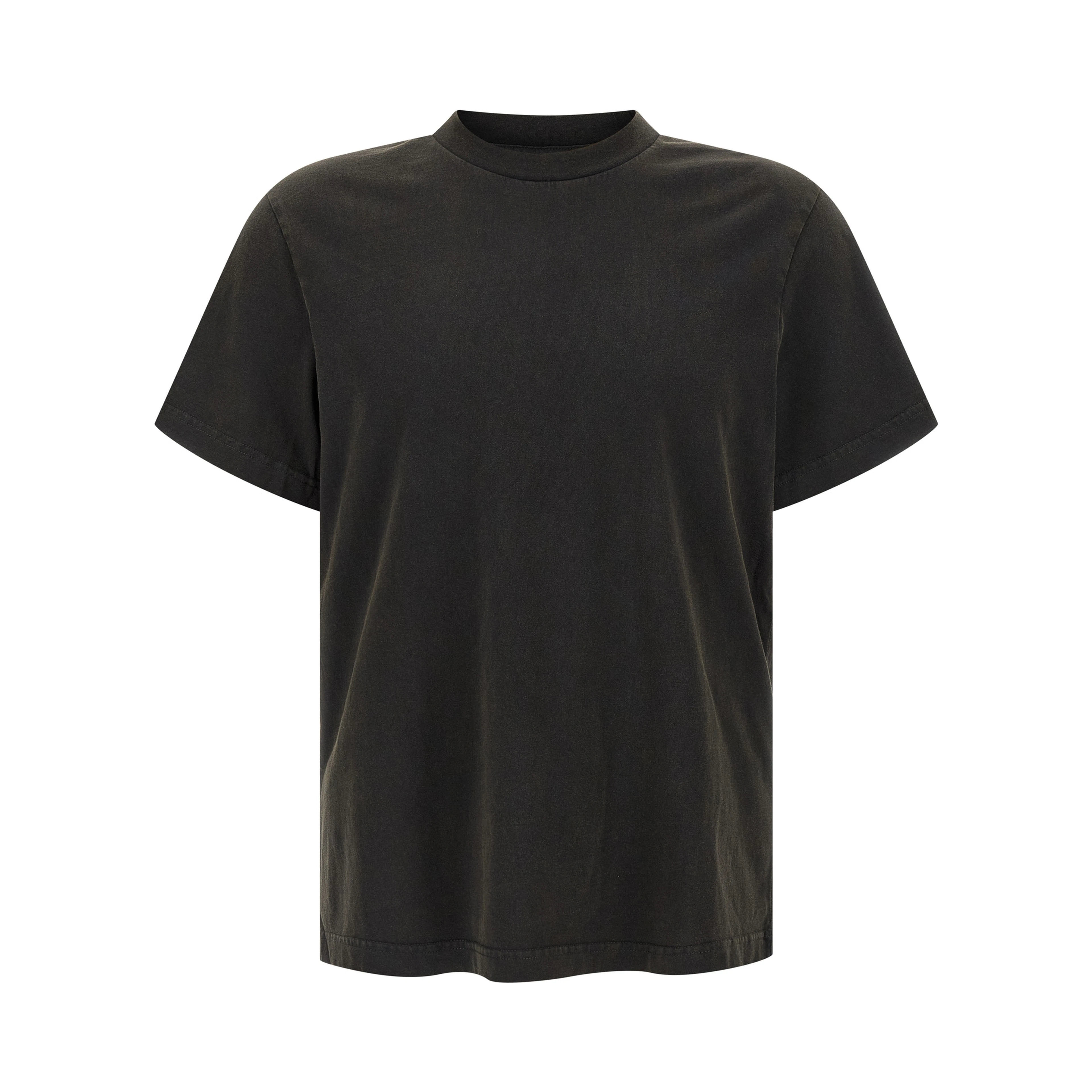 Gray Cotton T-Shirt
