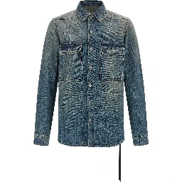 Blue Cotton Denim Jacket