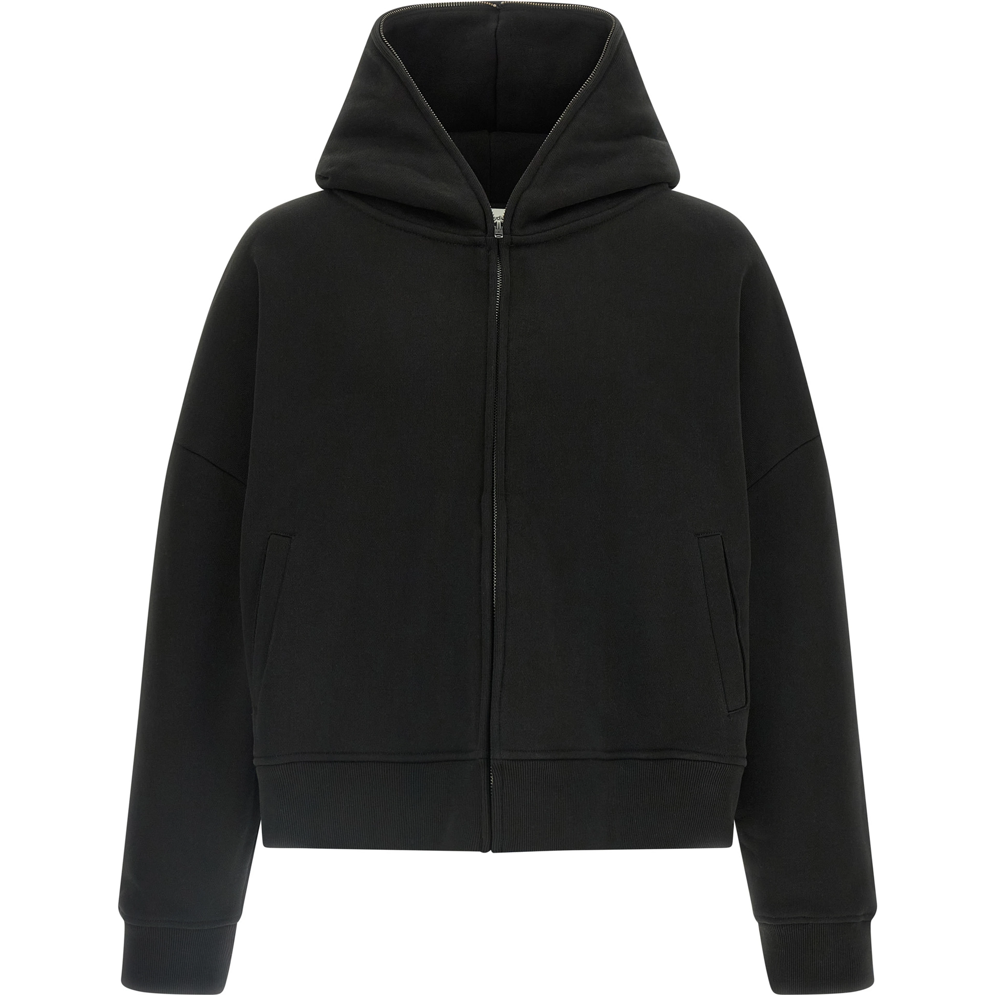 Black Cotton Sweatshirt