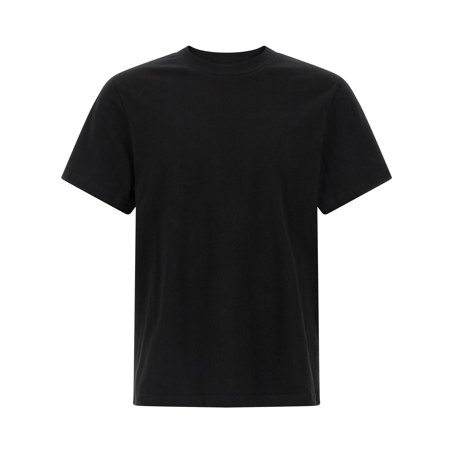 Black Cotton T-Shirt