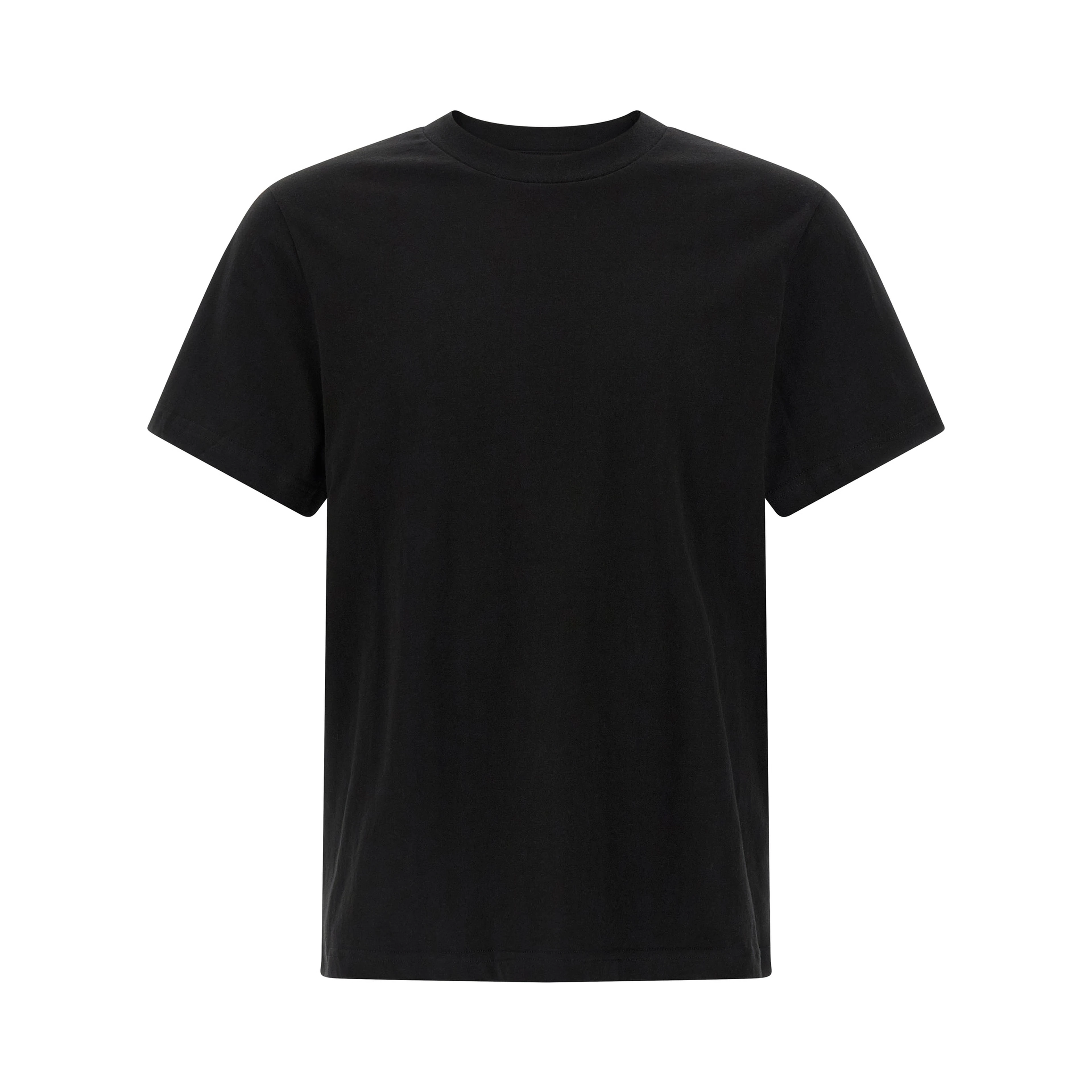 Black Cotton T-Shirt