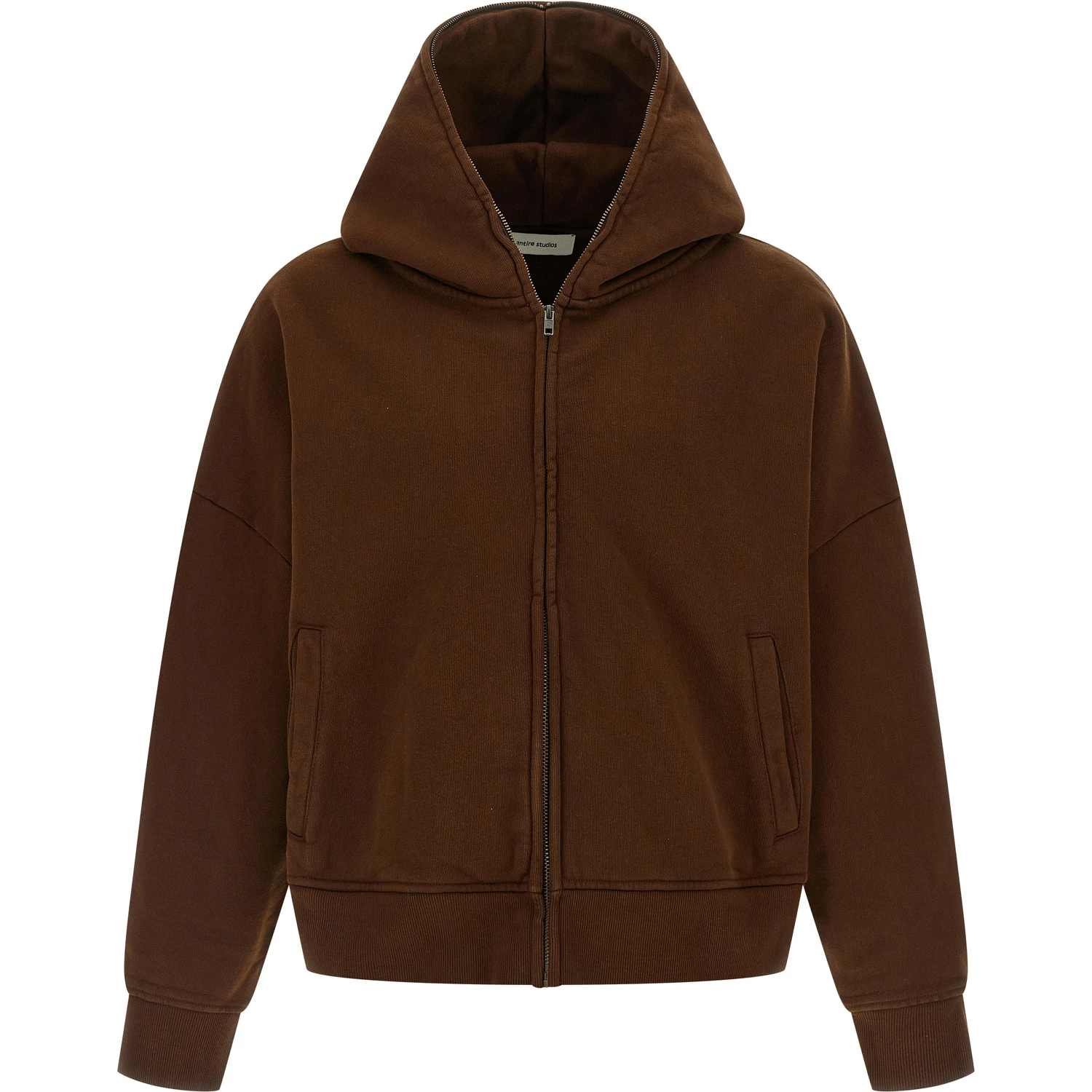 Brown Cotton Sweatshirt