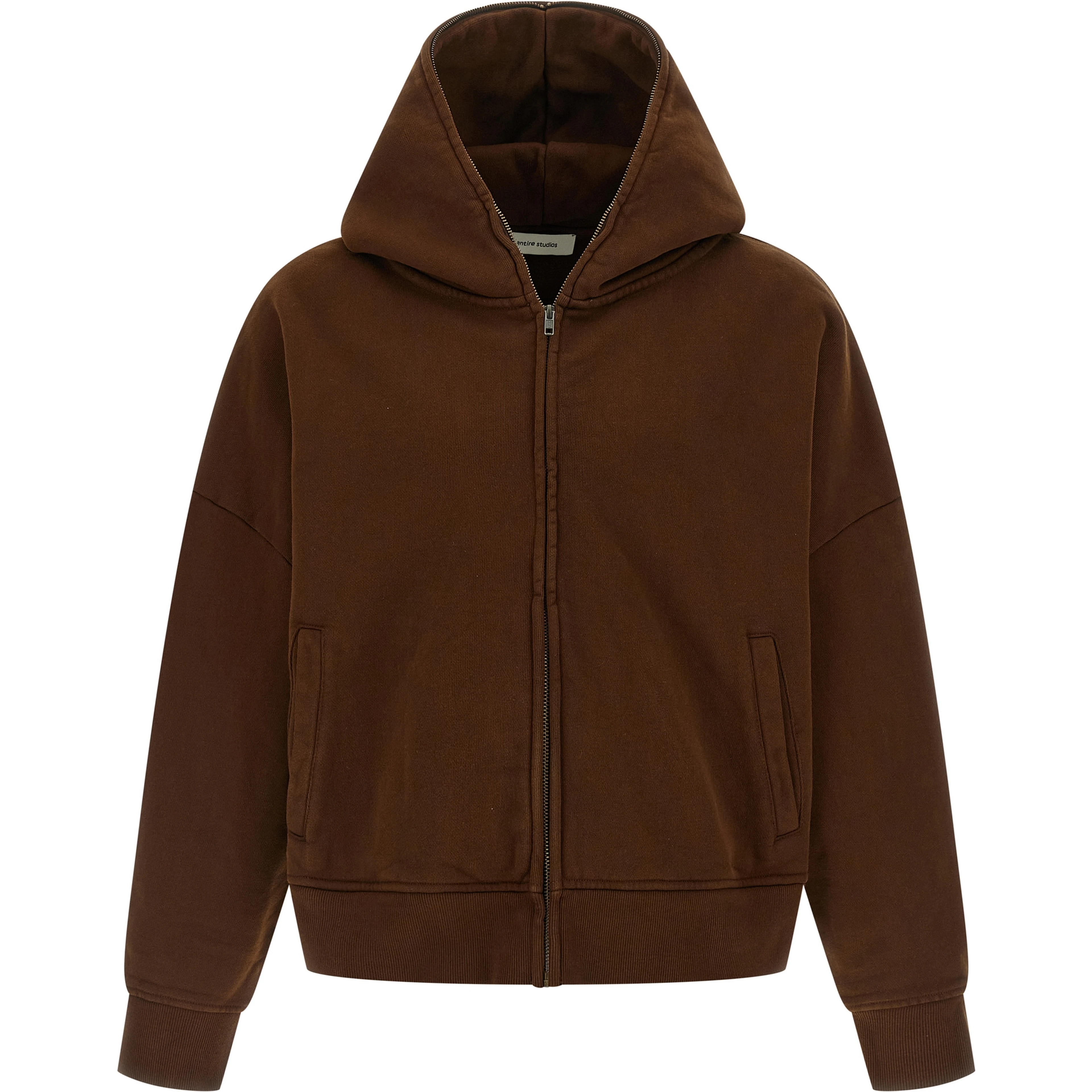 Brown Cotton Sweatshirt
