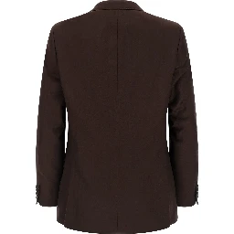 Brown Wool Two-Piece Suit