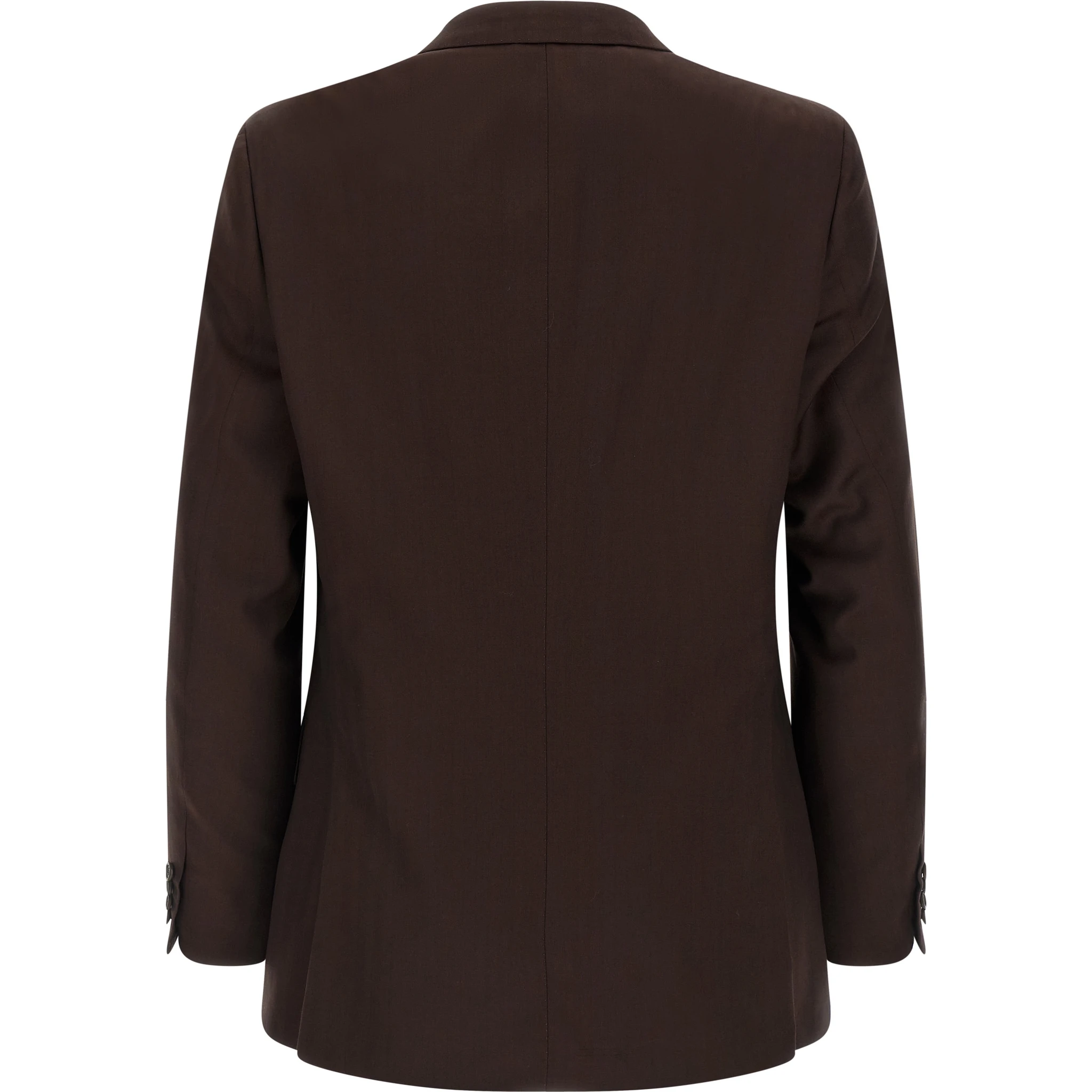 Brown Wool Two-Piece Suit